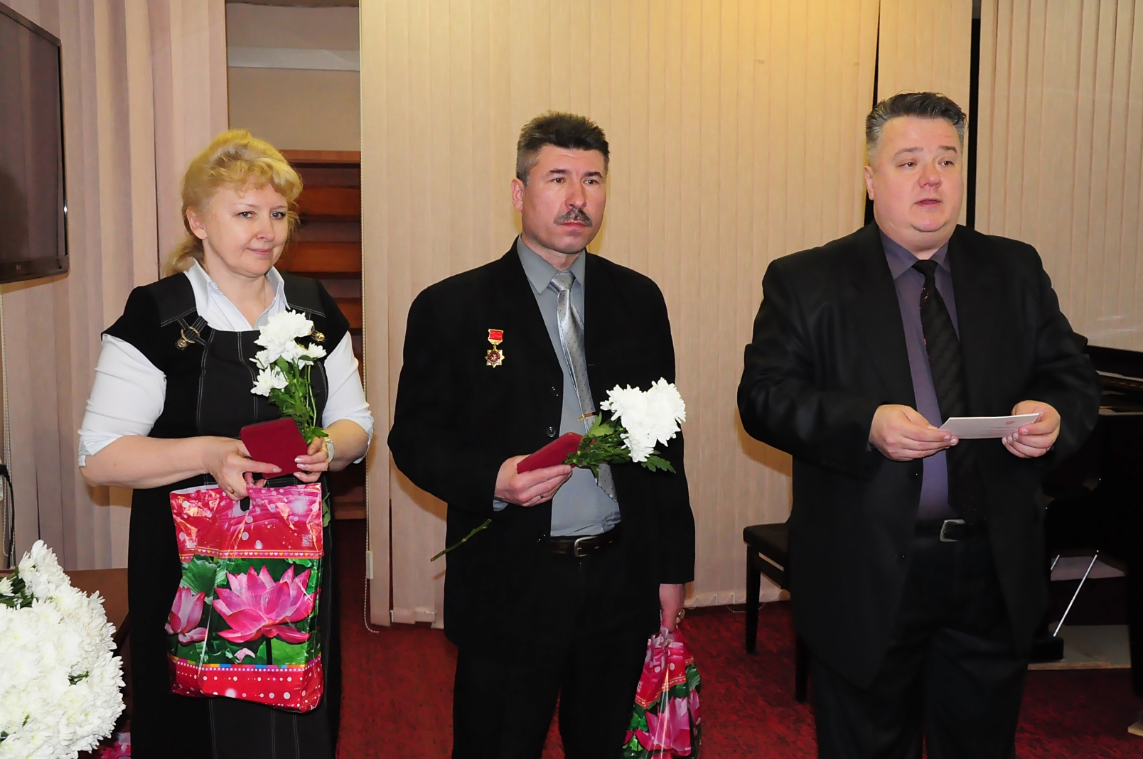 Вручение юбилейной медали «70 лет Победы в Великой Отечественной войне»